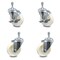 Service Caster 4 Inch Nylon Wheel Swivel 3/8 Inch Threaded Stem Caster Brakes SCC, 2PK SCC-TS20S414-NYS-381615-2-TLB-2 - alternate 1